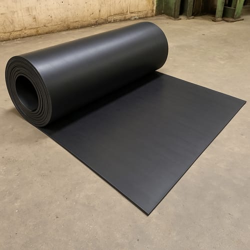 Customer photo review of Industrial Grade Rubber Sheet 1.5mm to 25mm Thick Heavy Duty, Abrasion-Resistant, Custom Cut Lengths 1.4m Wide Rolls, Ideal for Tough Applications