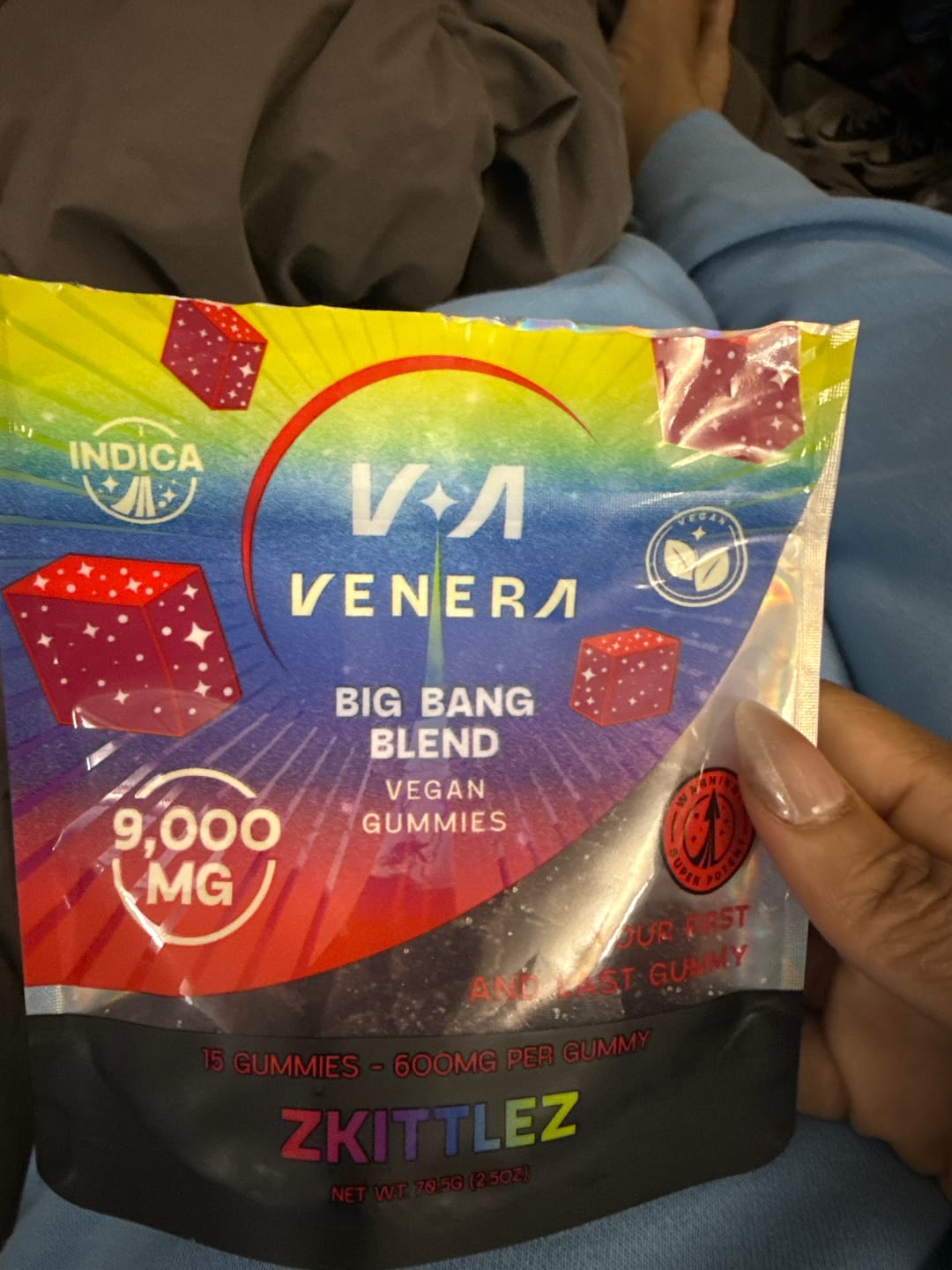 Customer photo review of D9 THCP + THCA Gummies
