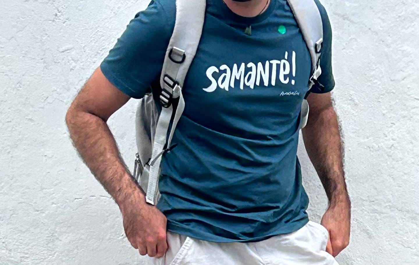 Customer photo review of Camiseta "Samanté!"