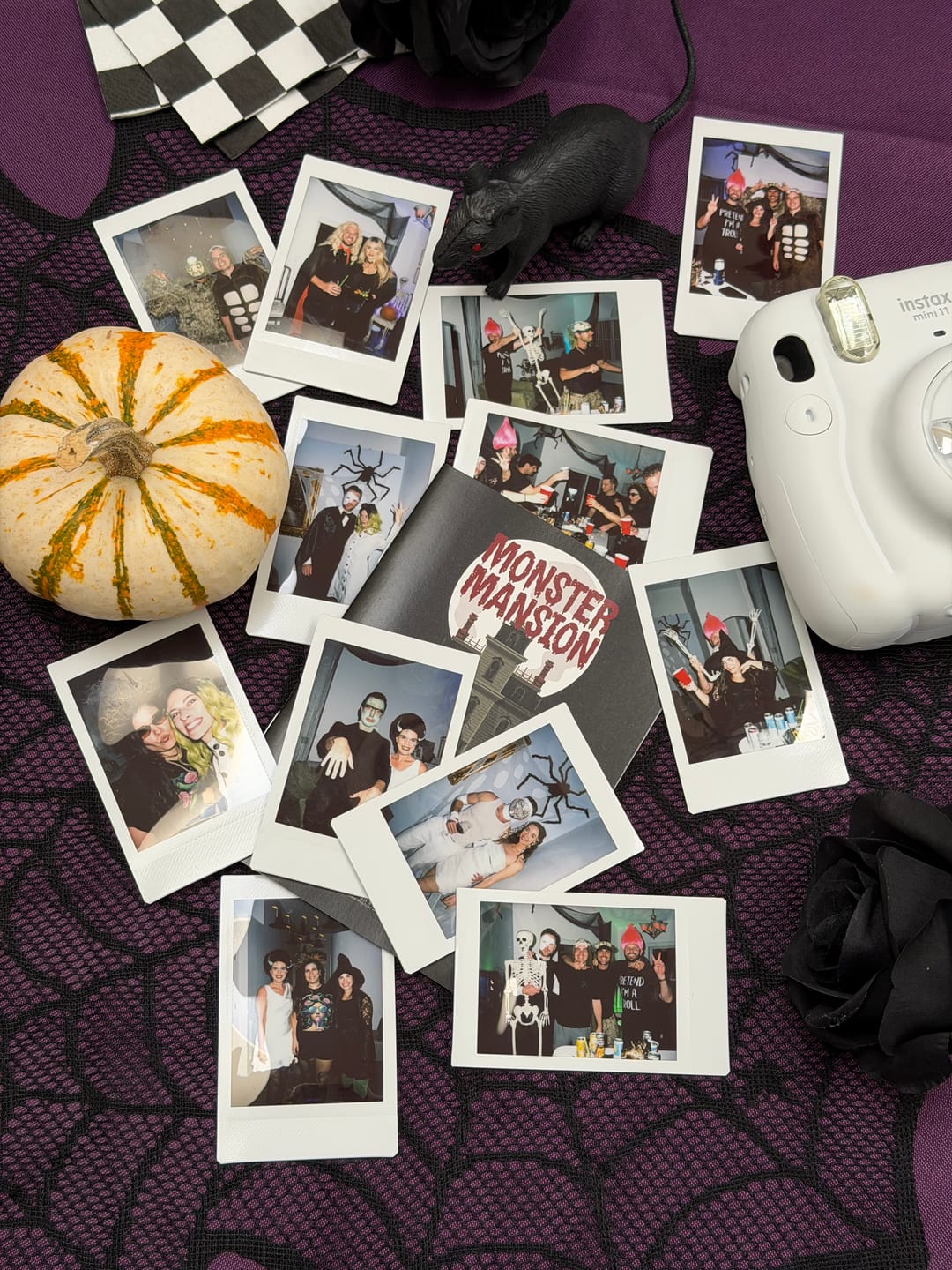 Customer photo review of Replay-able Haunted House Murder Mystery Dinner Party Game for Up to 20 Adults - Host A Halloween Dinner Party Game Night – Classic Monsters Fancy Dress Dinner PartyV2