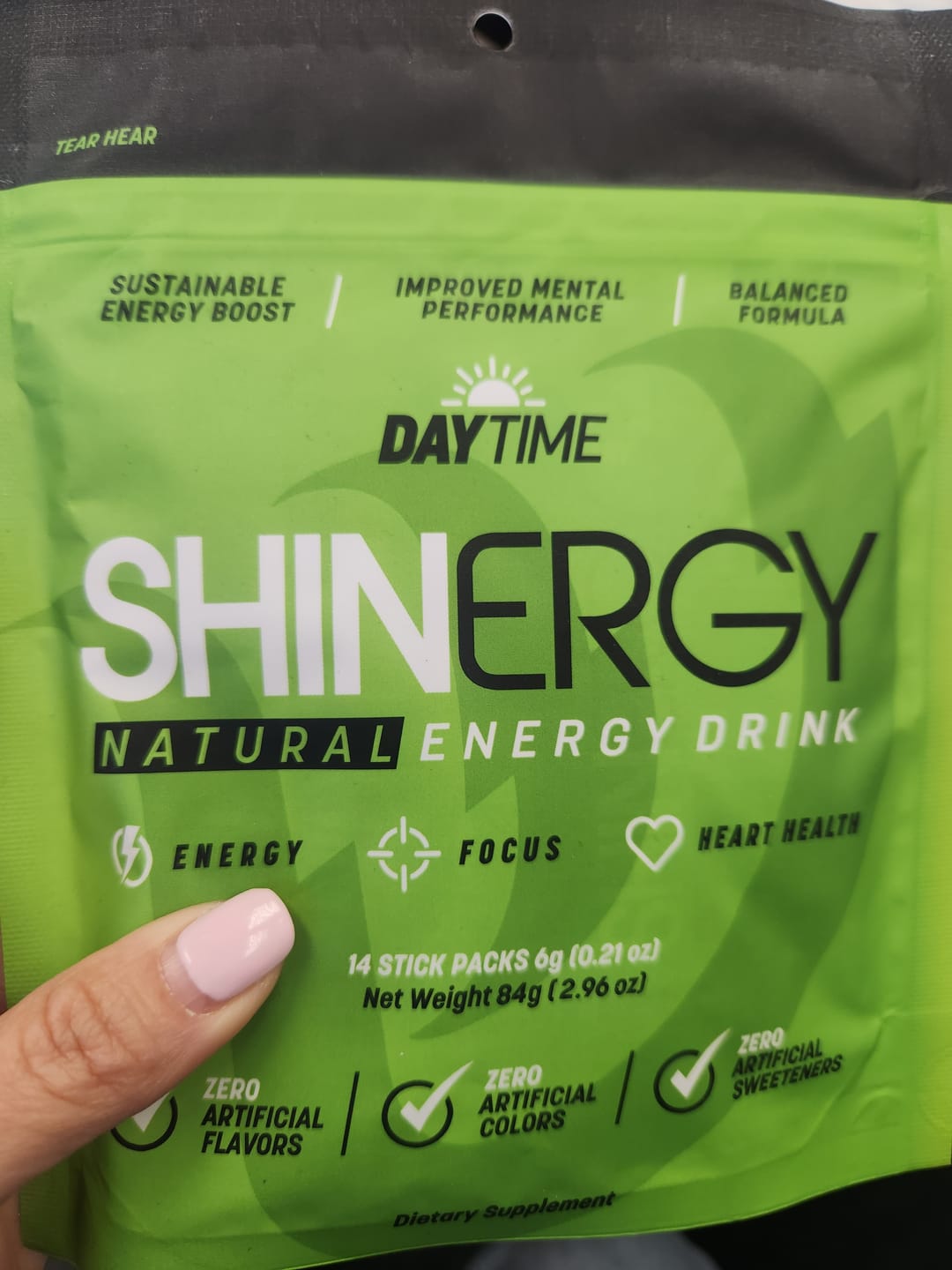 Customer photo review of Shinergy Daytime Drink