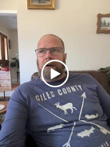 Customer video review of 1.5" Distressed Black #1 Buckle