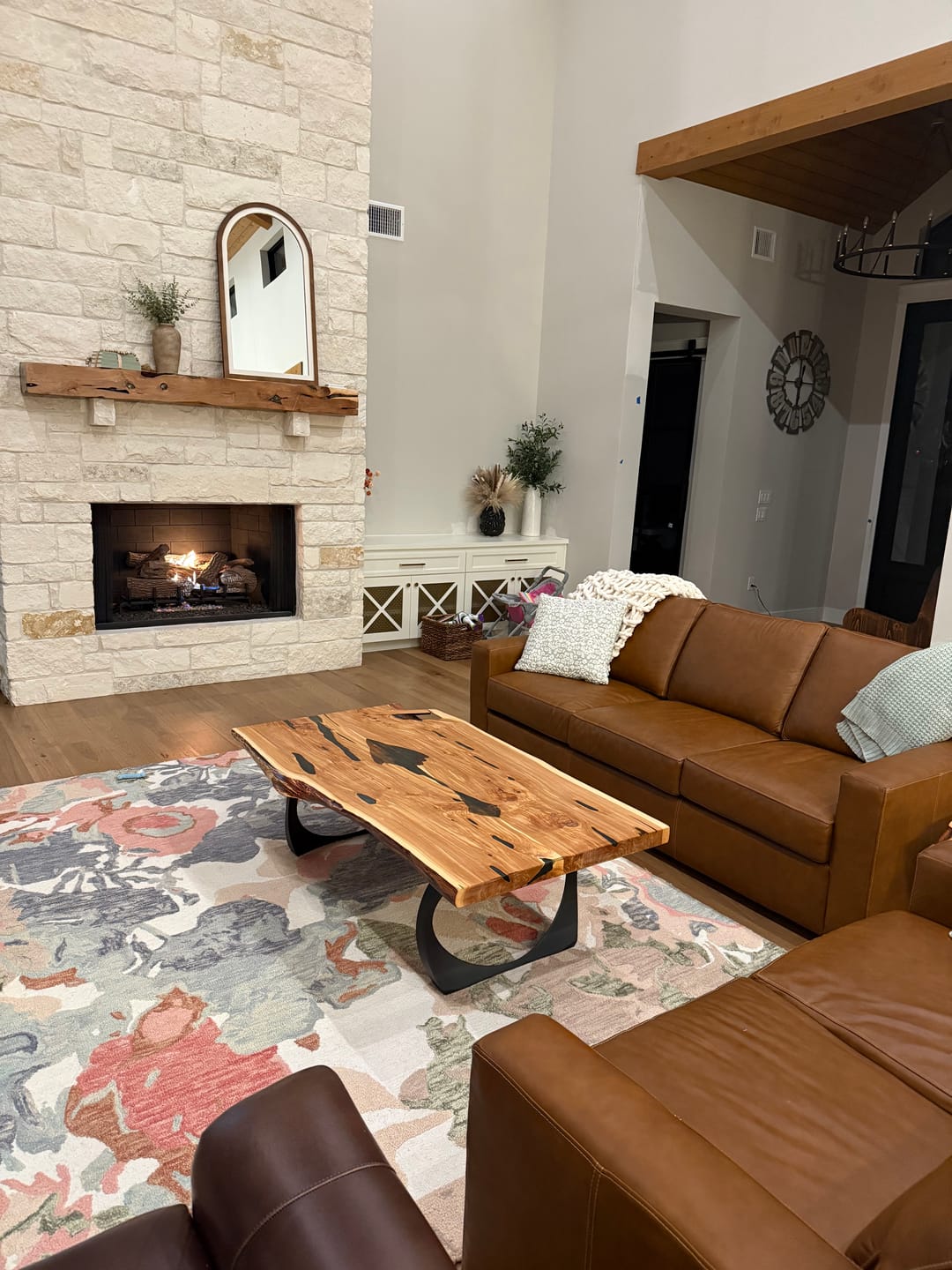 Customer photo review of Bench Legs 105 Cleo 16.3" H Metal Handmade Furniture