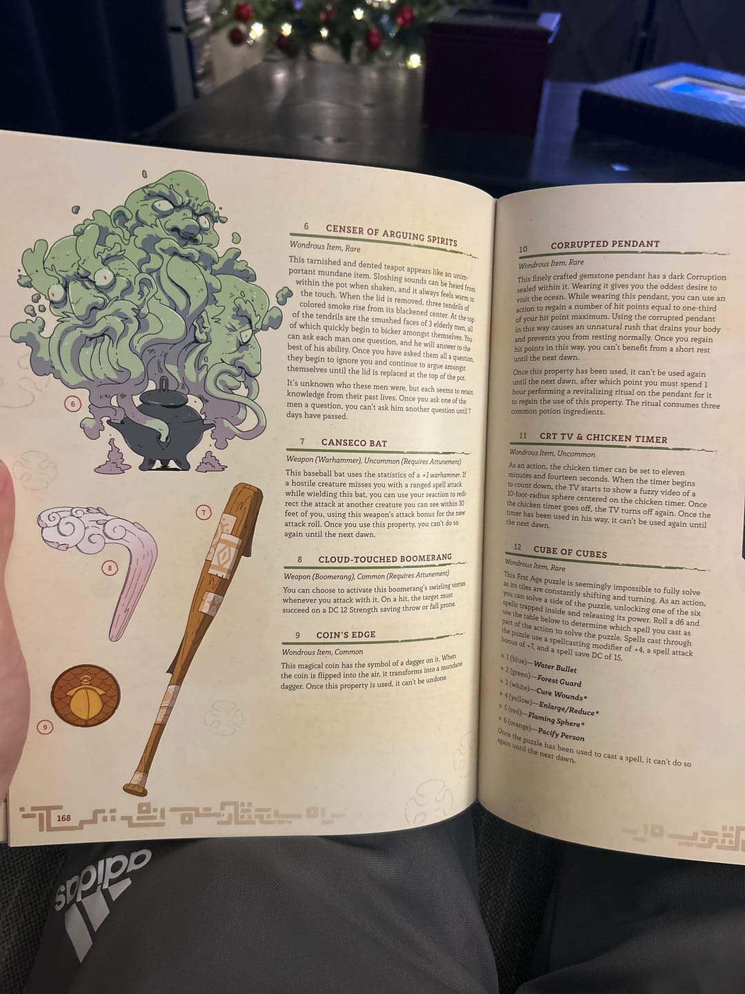 Customer photo review of Obojima: Tales from the Tall Grass – Hardcover 5E Campaign Book