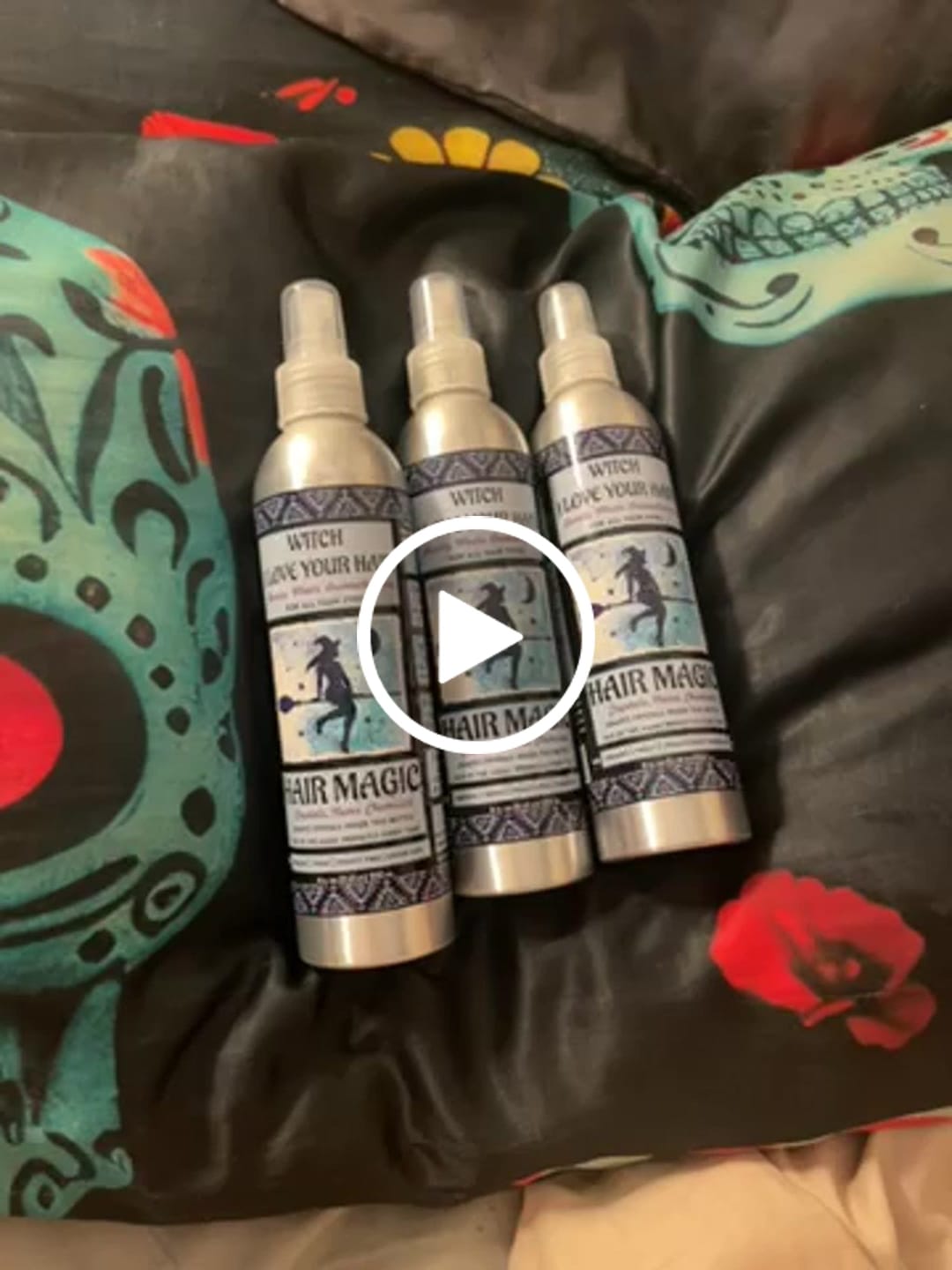 Customer video review of Witch I Love Your Hair - Hair Mist