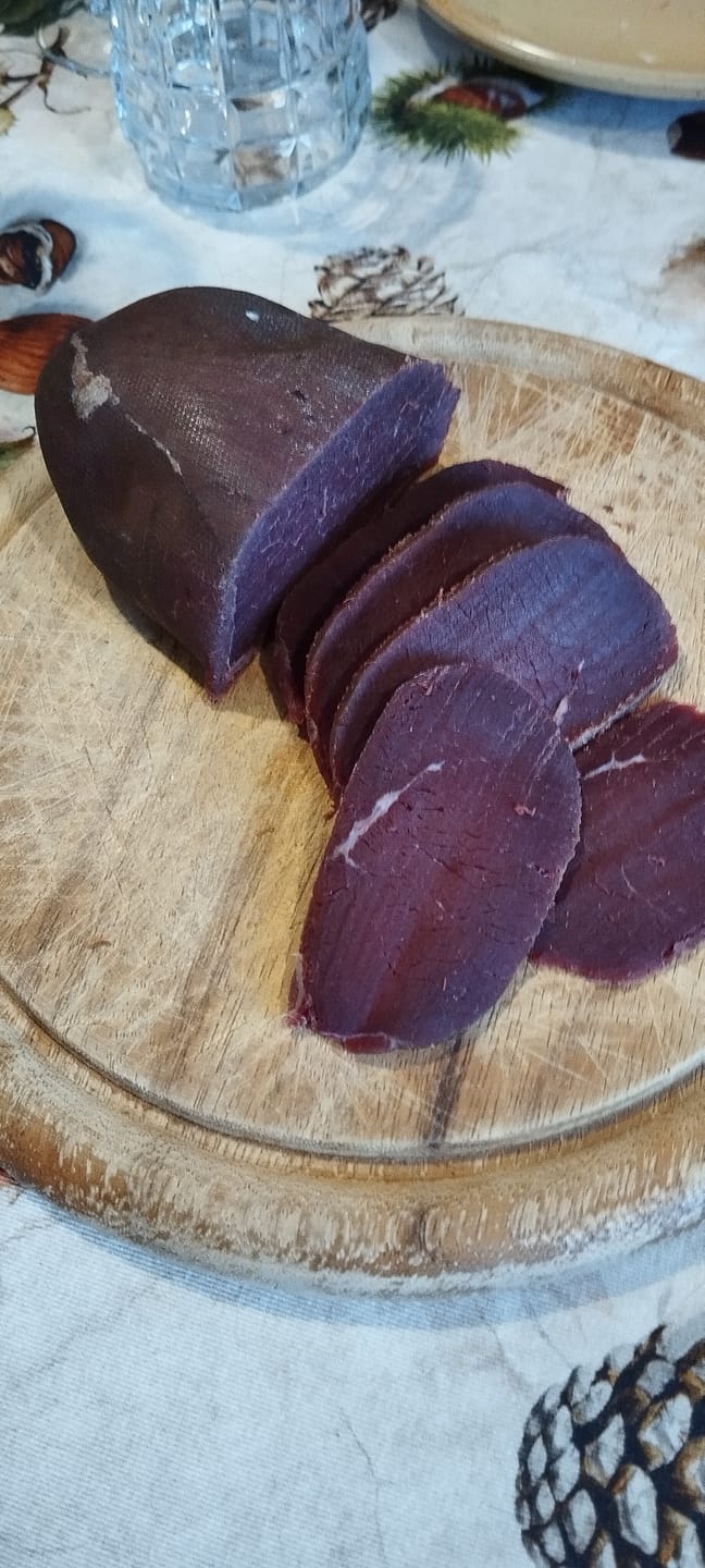 Customer photo review of Prosciutto di cervo