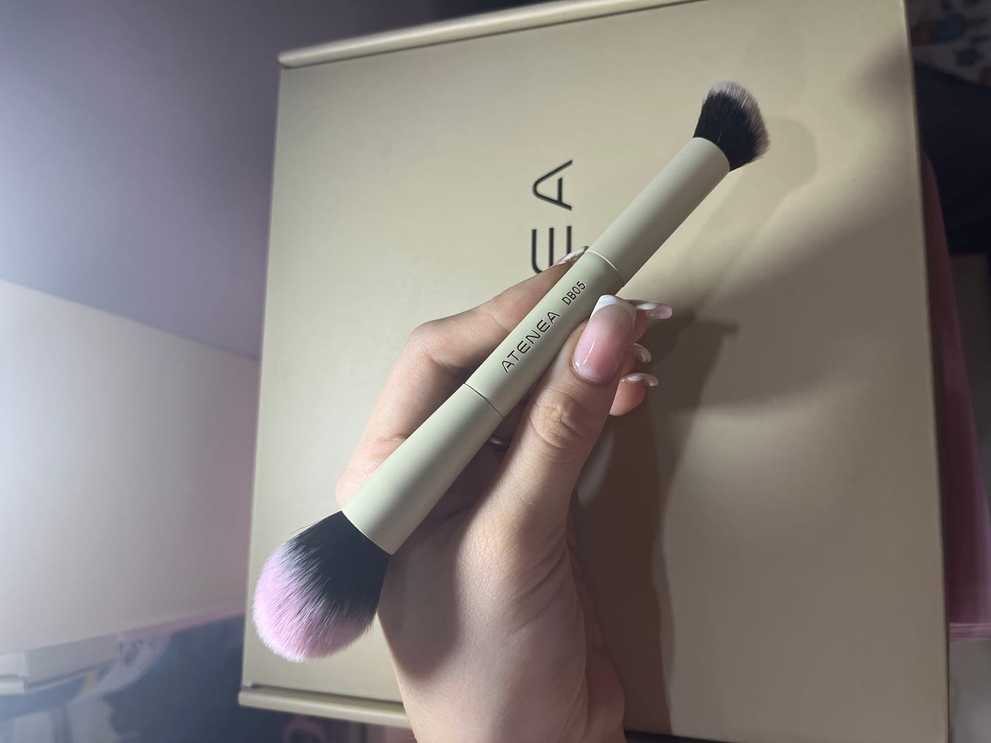 Customer photo review of BROCHA DUO GOTA POLVO Y CORRECTOR
