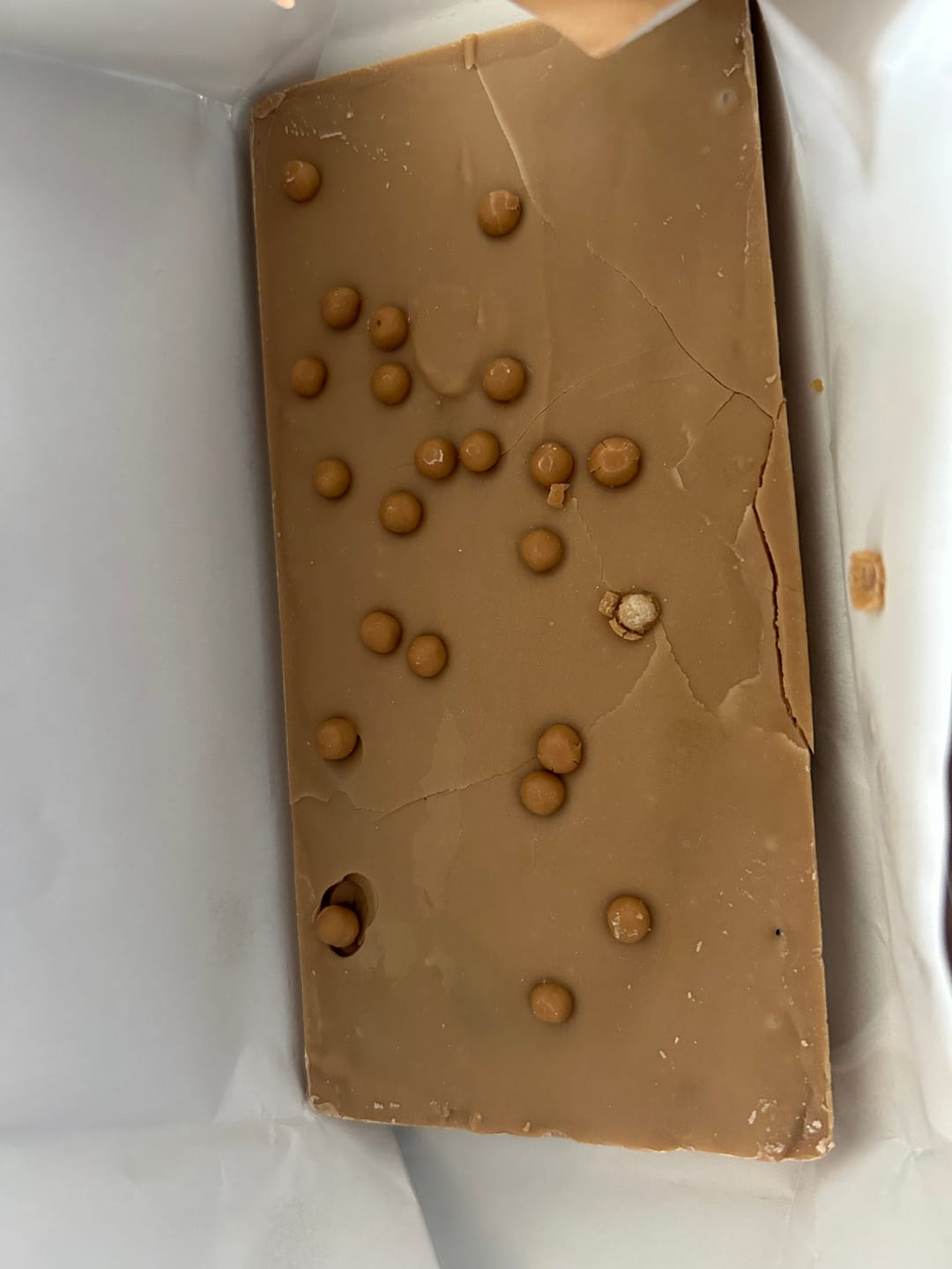 Customer photo review of The Golden Caramel Bizarre Bar 145g