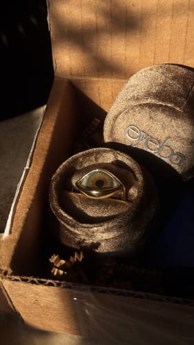 Customer photo review of Custom Dali Eye Ring