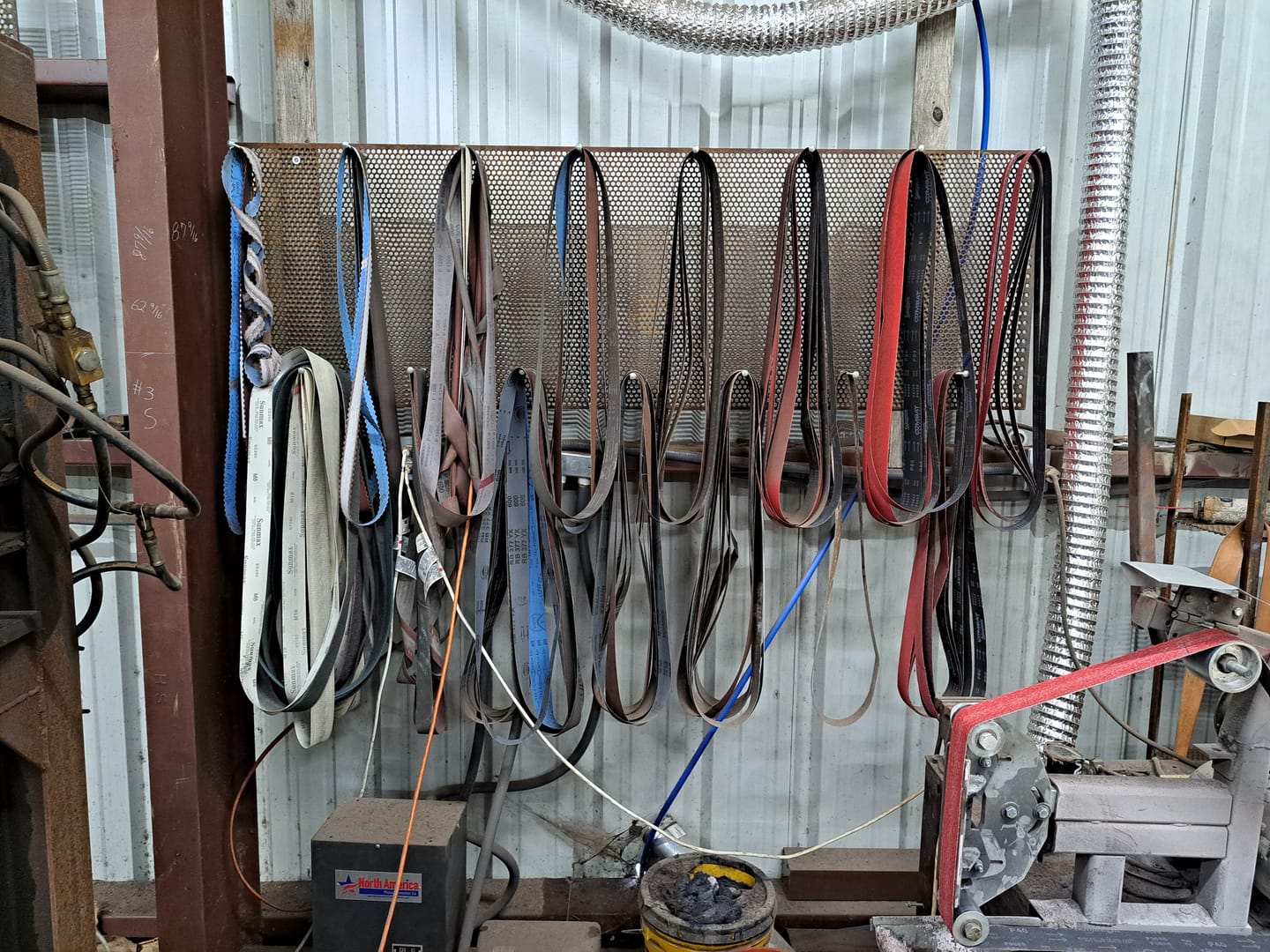 Customer photo review of 2" x 72" Sanding Belts for Stock Removal 20 PACK (BULK PACK)