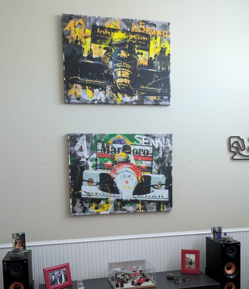 Customer photo review of Ayrton Senna 'Lotus' 1986