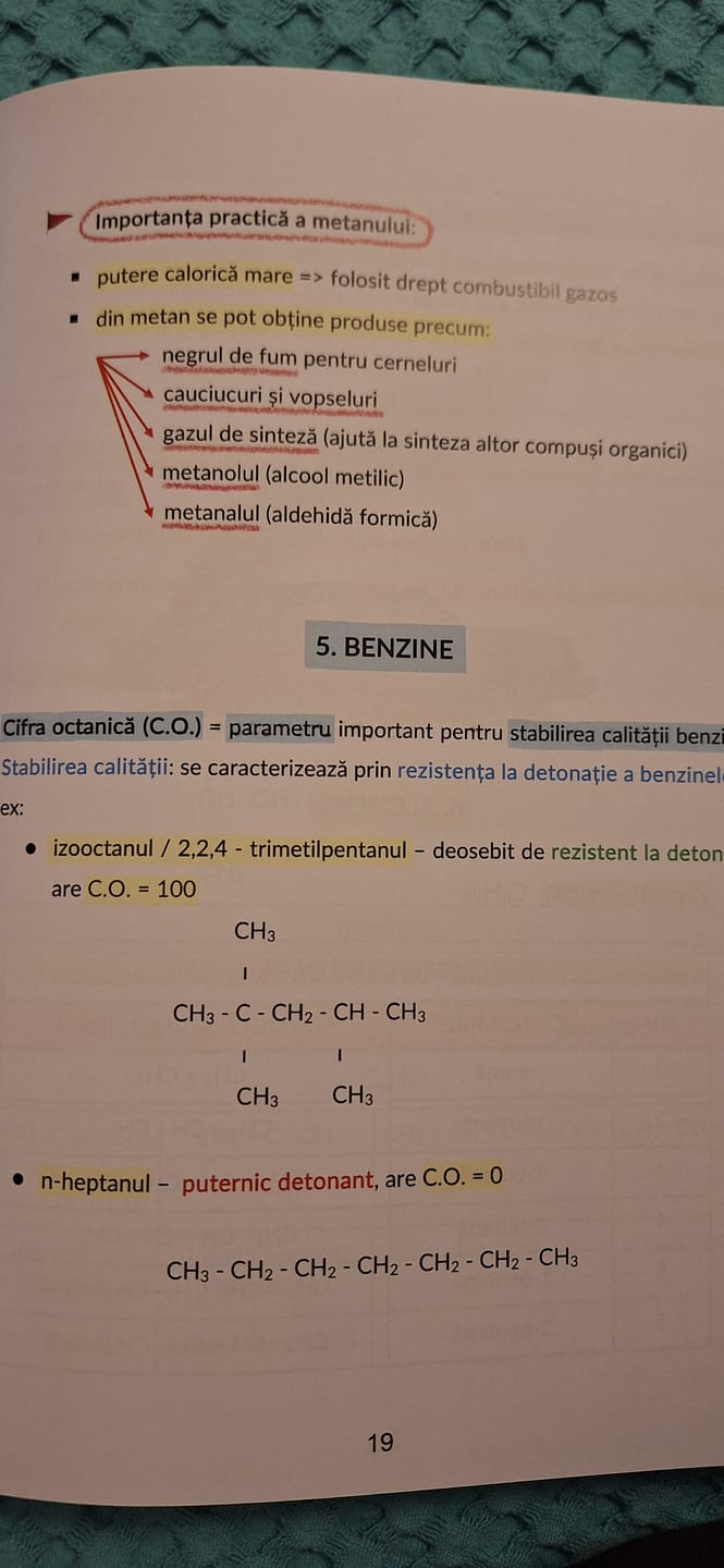 Customer photo review of Carte Chimie Organică Bacalaureat Bacademia