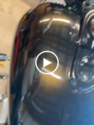 Customer video review of Tinted Copper Painted Sample (Black Ground Coat)