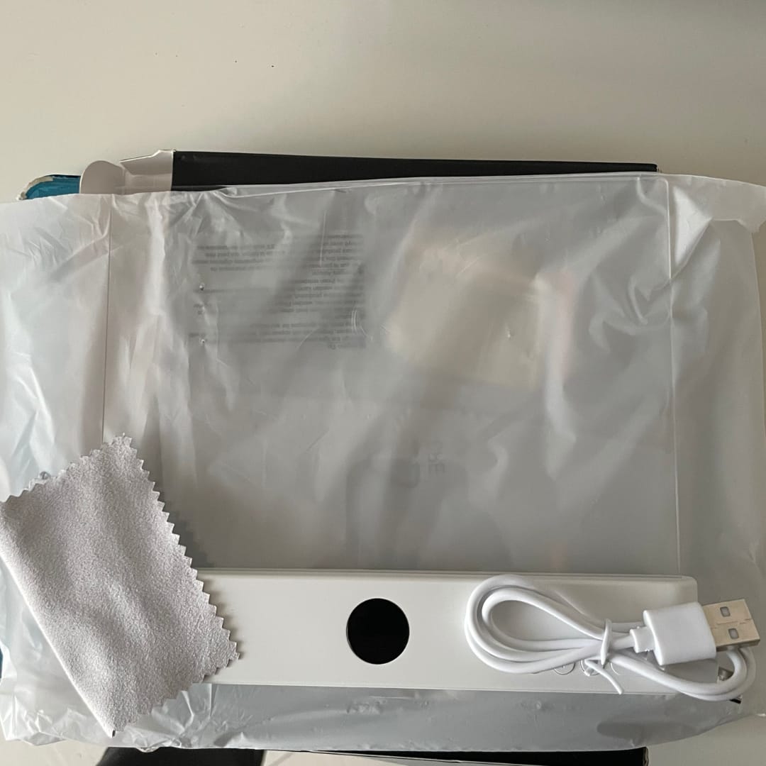 Customer photo review of Lampada da Lettura LED Trasparente