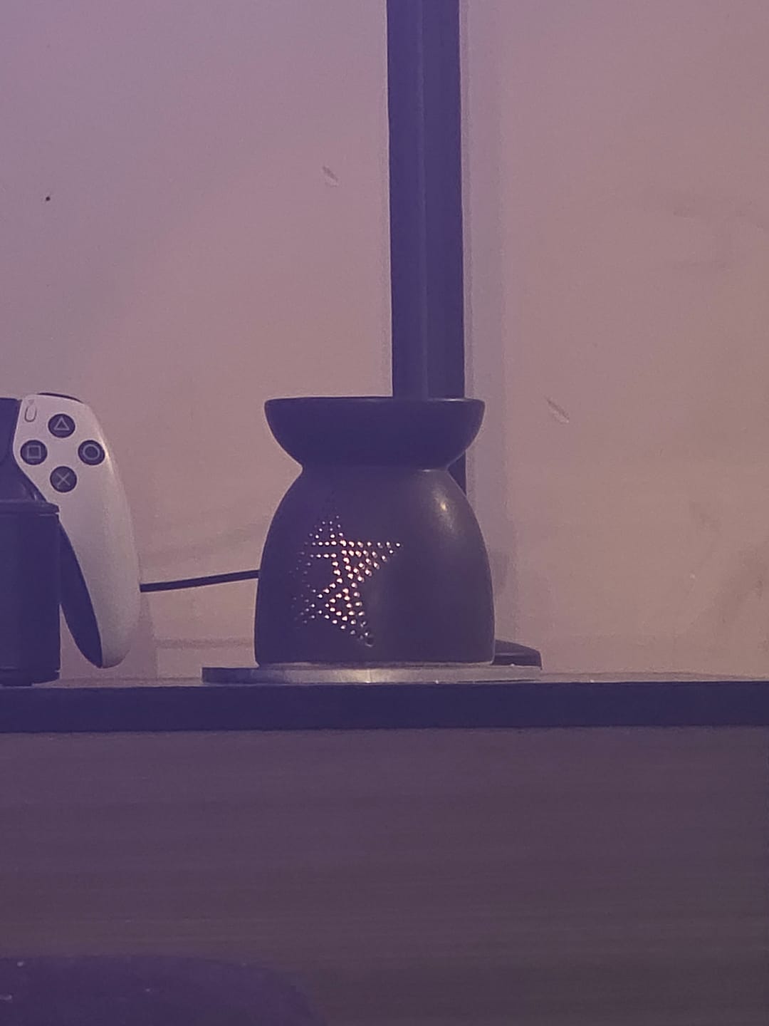 Customer photo review of Black Pentagram Cut Out Burner
