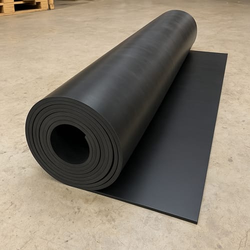 Customer photo review of Industrial Grade Rubber Sheet 1.5mm to 25mm Thick Heavy Duty, Abrasion-Resistant, Custom Cut Lengths 1.4m Wide Rolls, Ideal for Tough Applications