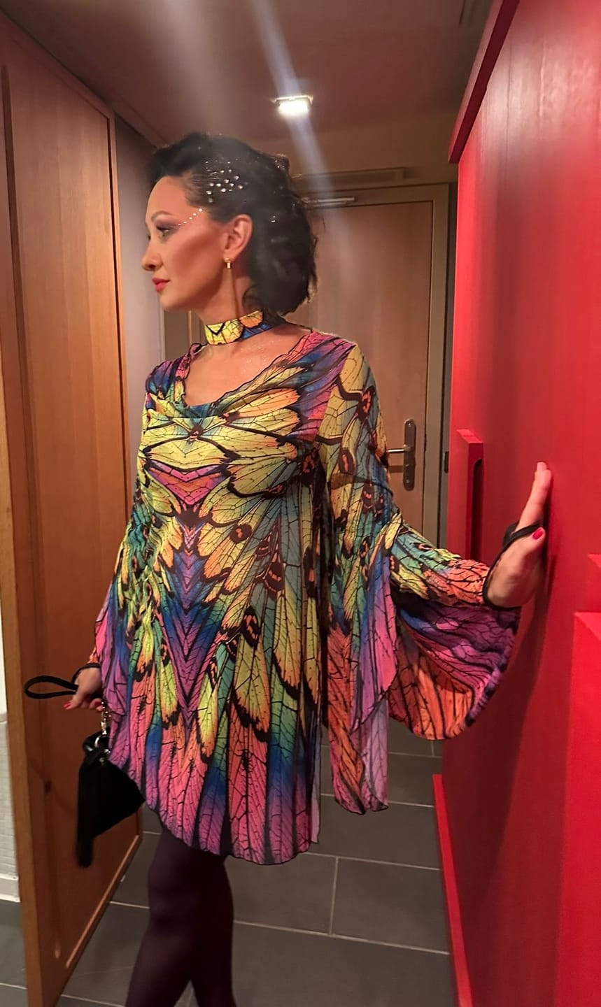 Customer photo review of Neon Nymph Wings