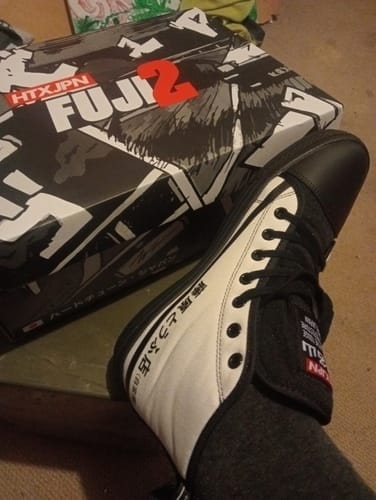 Customer photo review of HTXJPN Fuji2 High Top Sneakers