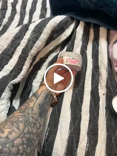 Customer video review of Krispie Scream Donut Body Butter
