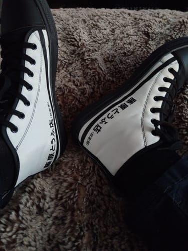 Customer photo review of HTXJPN Fuji2 High Top Sneakers