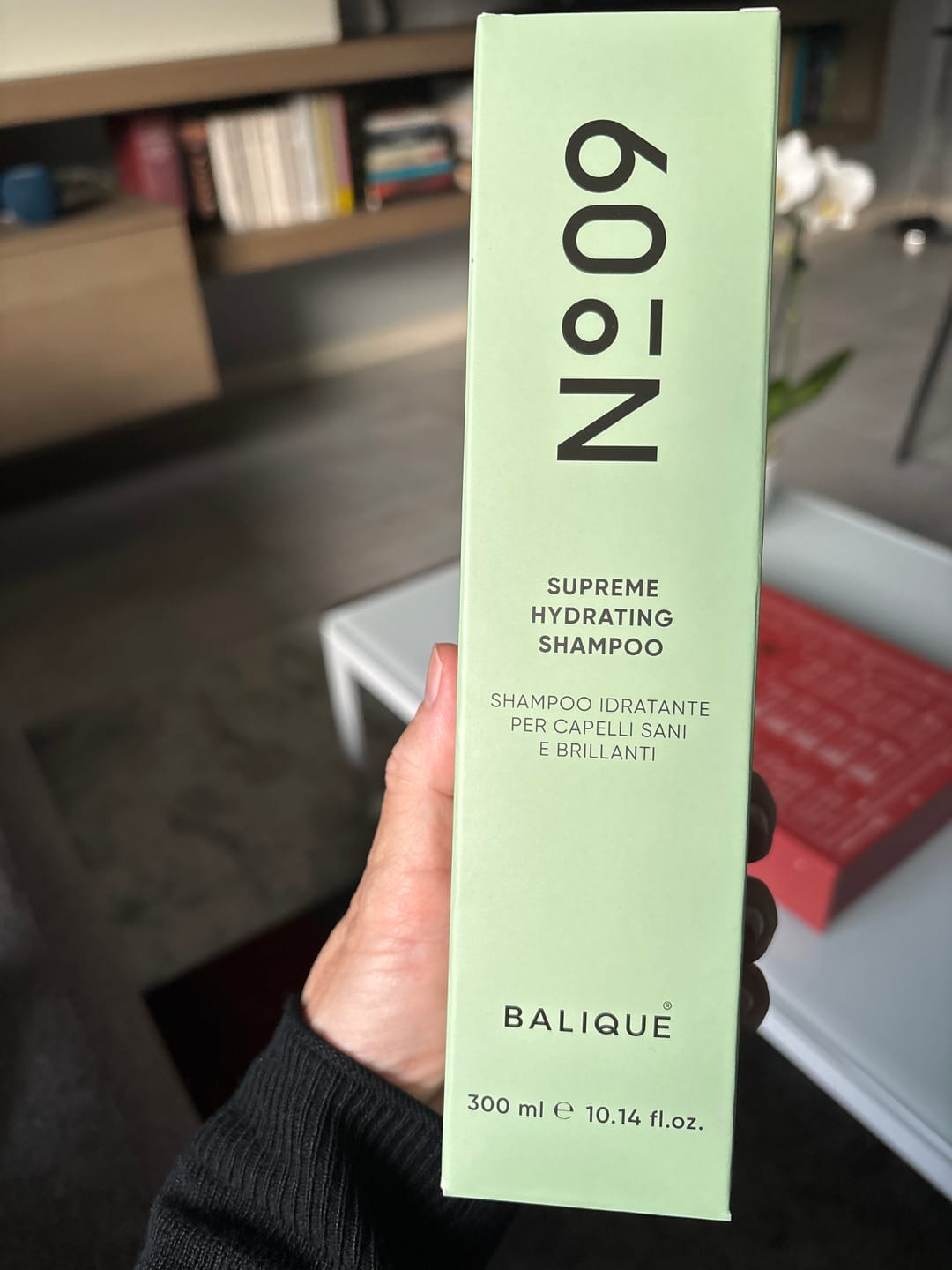 Customer photo review of N°09 - SUPREME  HYDRATING SHAMPOO