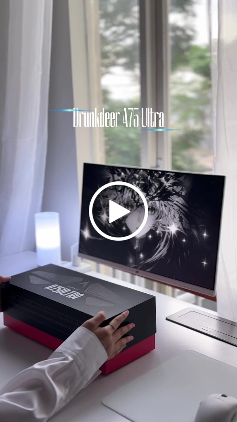 Customer video review of A75 Ultra HE Magnetic Switch Keyboard- The key to be ace