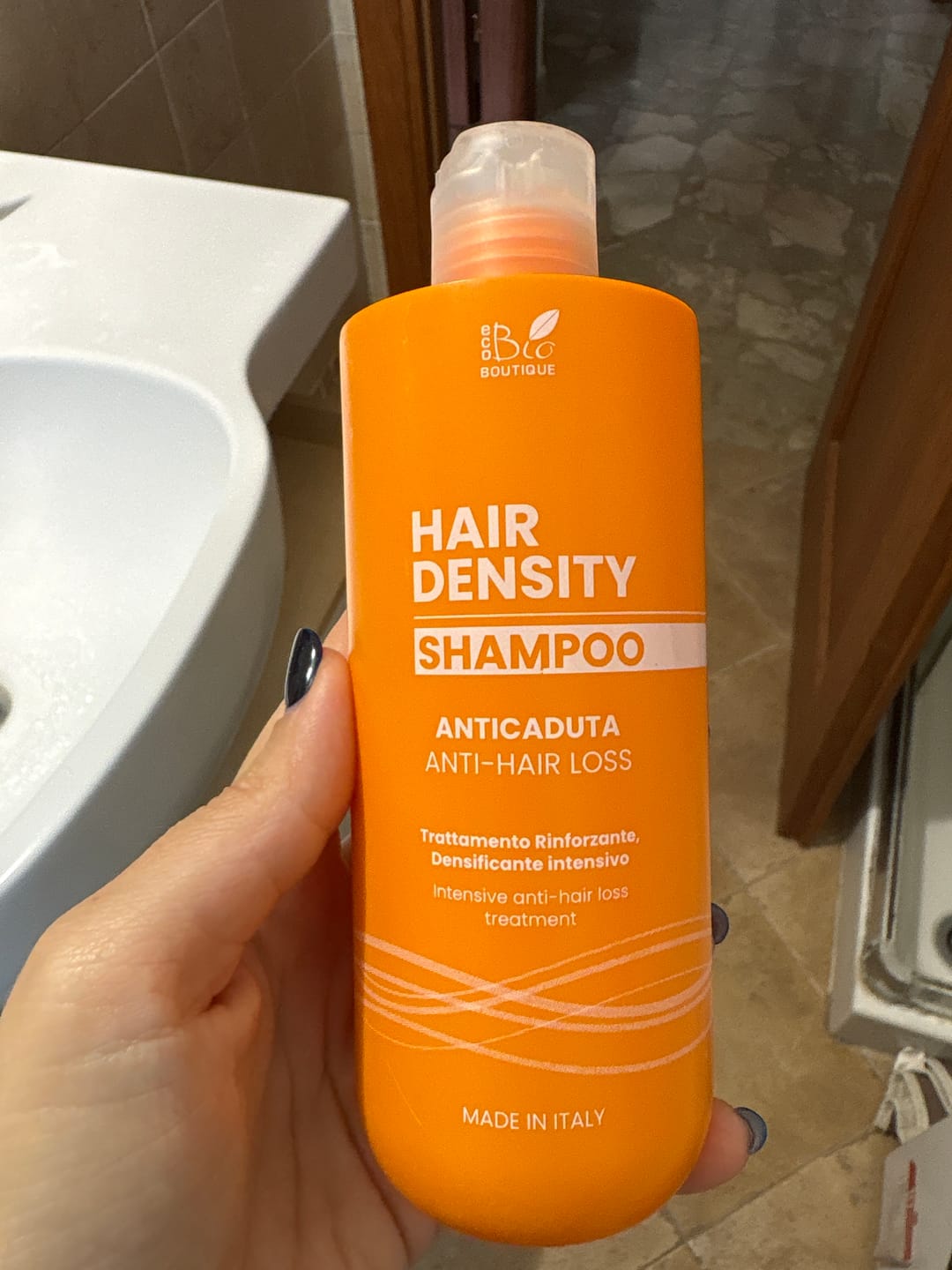 Customer photo review of Hair Density - Shampoo Anti Caduta