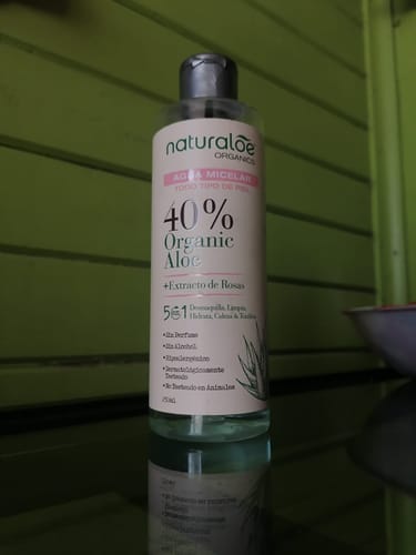 Customer photo review of Agua Micelar 5 en 1 250ml