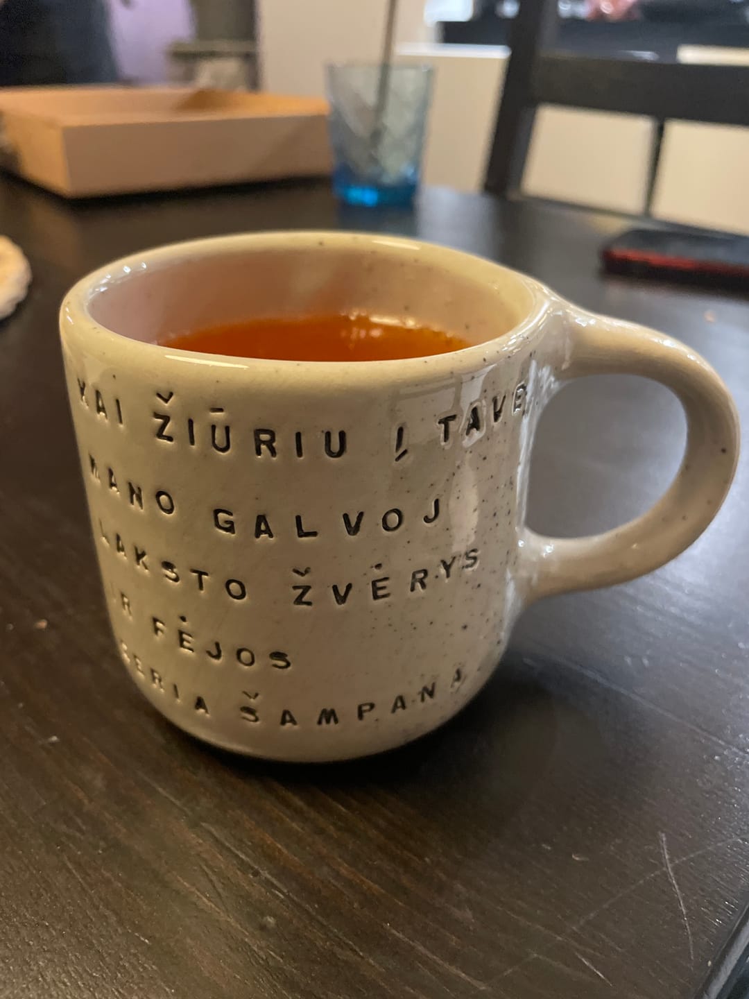 Customer photo review of Mug about love