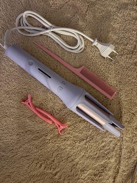 Customer photo review of Rizador de pelo 3 en 1