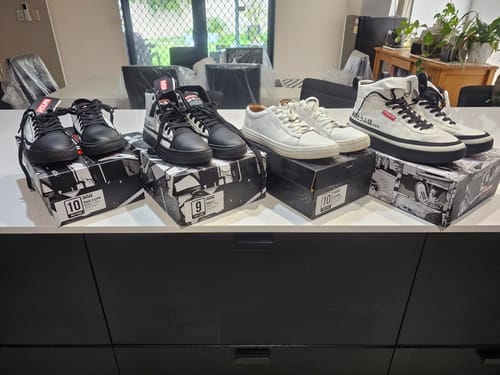 Customer photo review of HTXJPN Fuji2 Low Top Sneakers