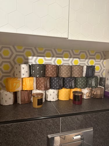 Customer photo review of 100% Bamboo Toilet Paper - 4 ply - 30 meters