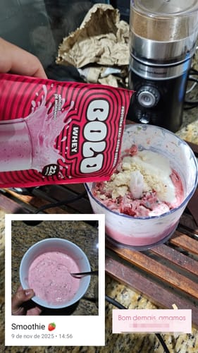 Customer photo review of BOLD WHEY EXPERIMENTE