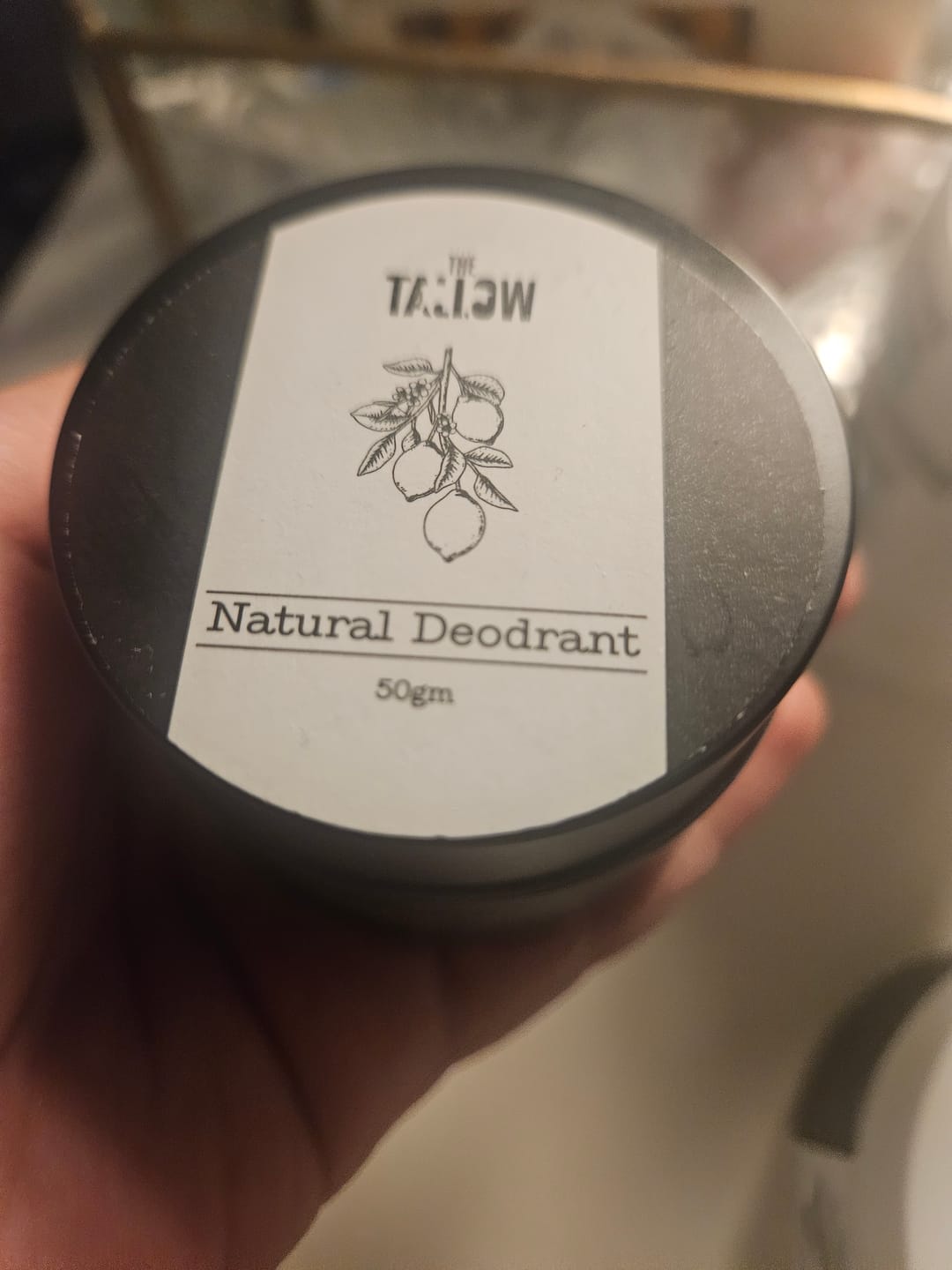 Customer photo review of Natural deodrant 50g