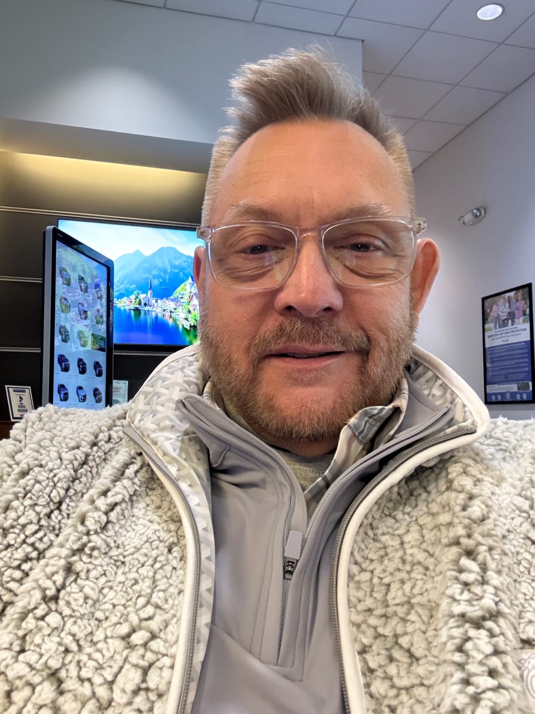 Customer photo review of Luxe 1/4 Zip