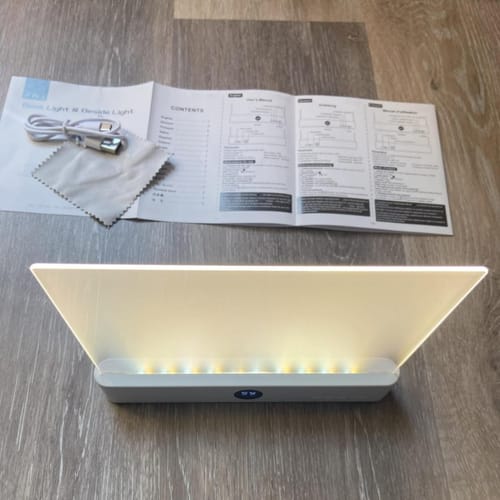 Customer photo review of Lampada da Lettura LED Trasparente