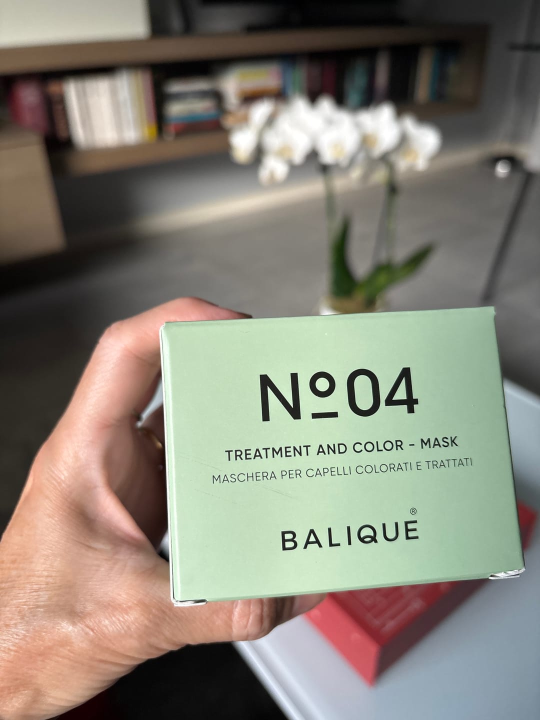 Customer photo review of N°04 - TREATMENT AND COLOR MASK - 250ML