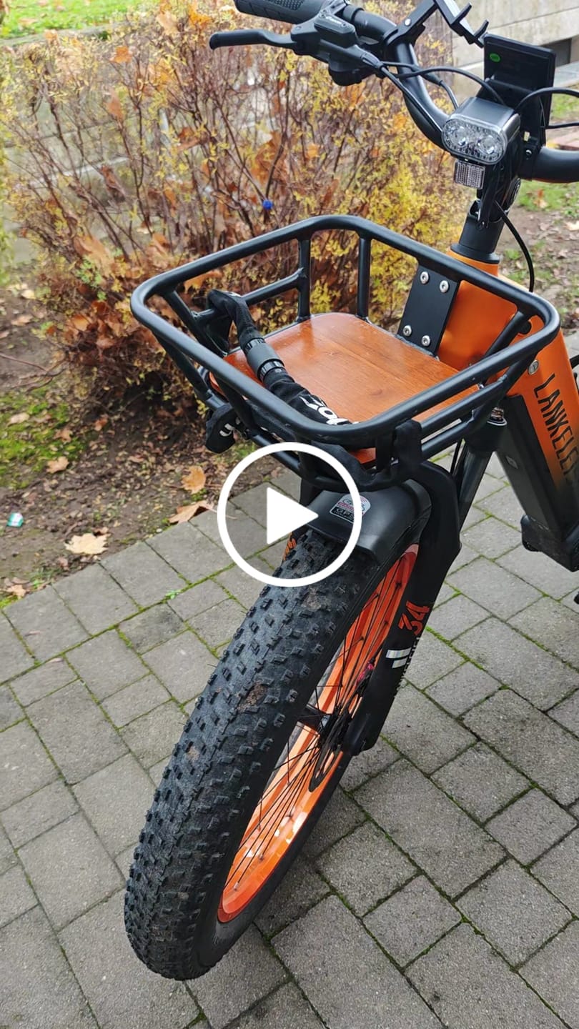 Customer video review of Front Basket For Lankeleisi MG600 Plus/Wombat-1/MG600 Lite