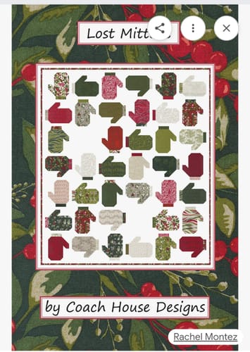 Customer photo review of Pine Valley Simple Bundle (13) Fat Quarters