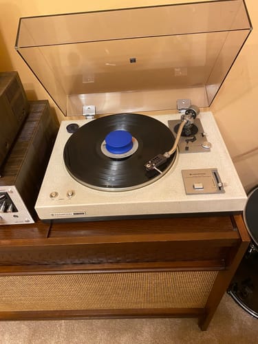 Customer photo review of Vinyl Record Weight Stabilizer – 750g