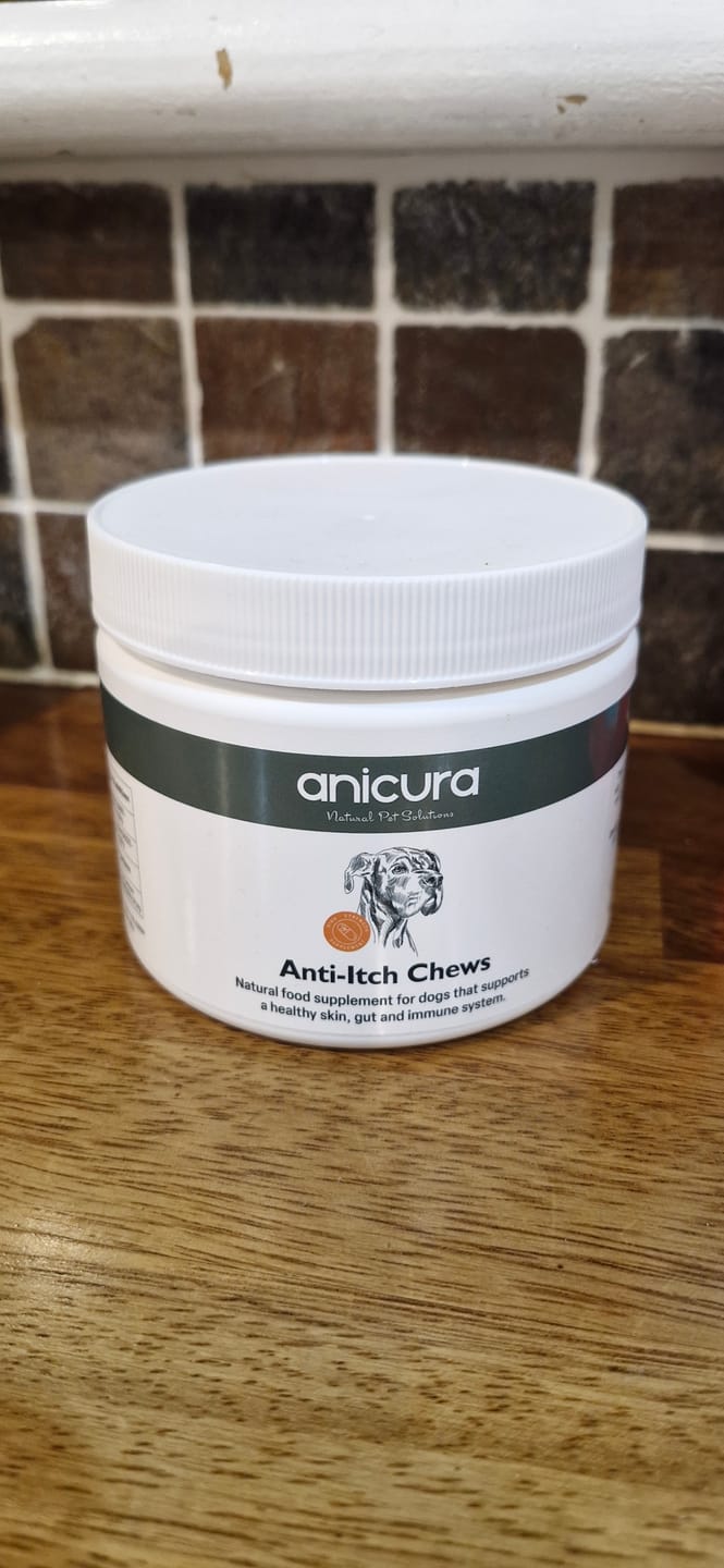 Customer photo review of Anti-Itch Dog Chews