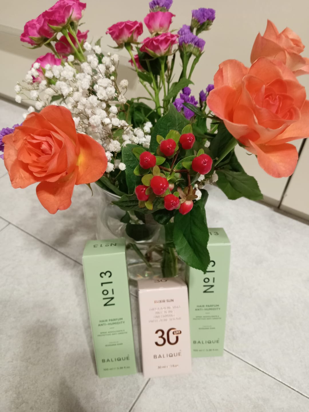 Customer photo review of N°13 - HAIR PARFUM ANTI HUMIDITY - 100 ML