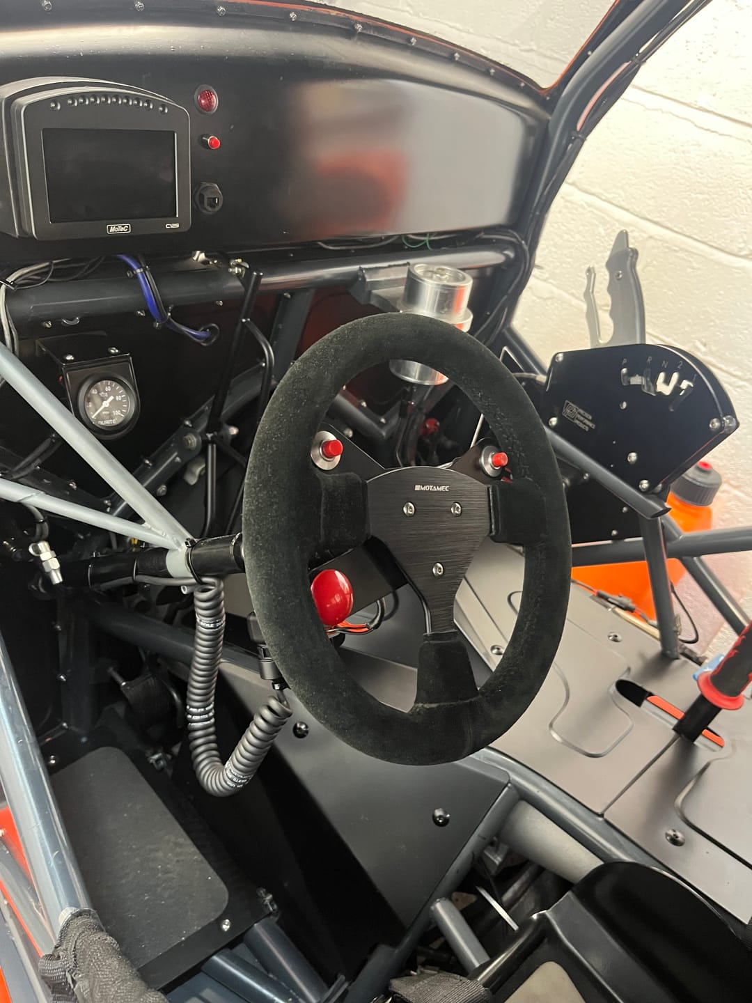 Customer photo review of Motion Raceworks Mono Cord Pro Steering Wheel Wiring System
