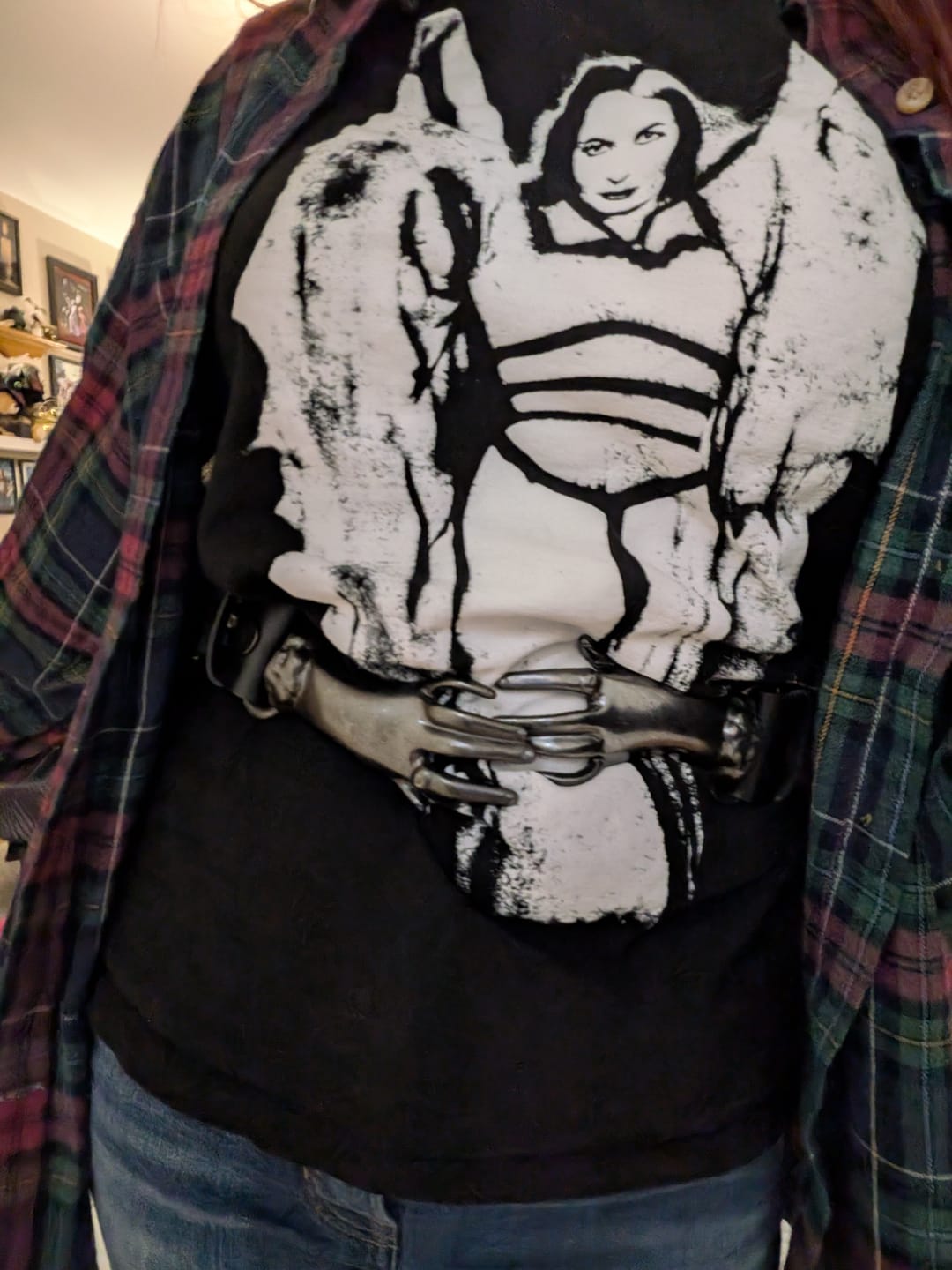 Customer photo review of Victorian Hands Belt in Gunmetal