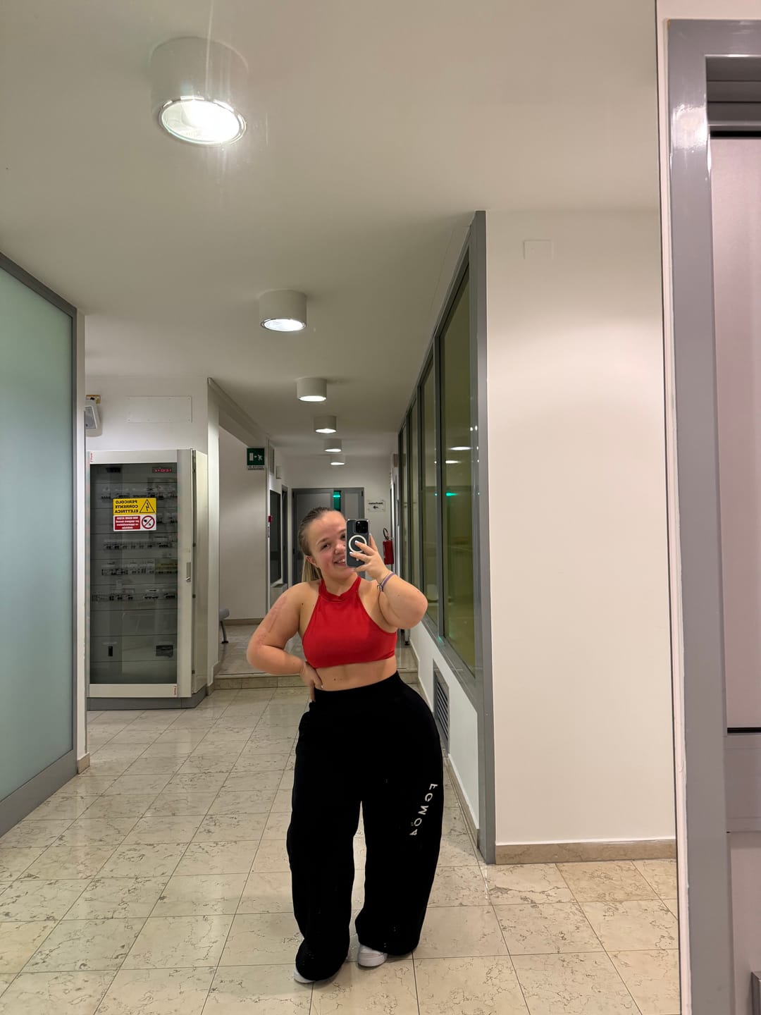 Customer photo review of Pantalone Baggy Ikonic FW 24/25 Nero