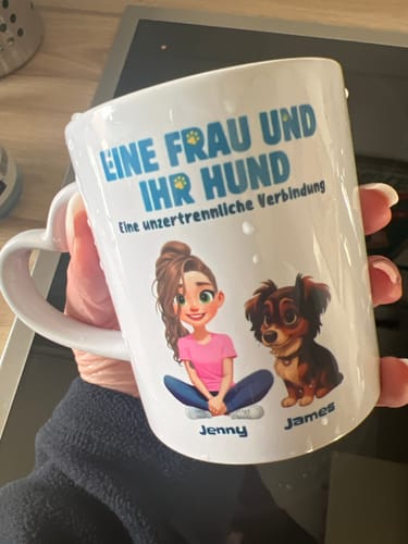 Customer photo review of Du & dein Hund - Individuelle Tasse