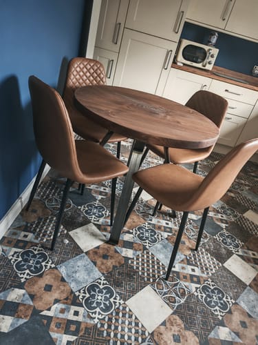 Customer photo review of Round Dining Table