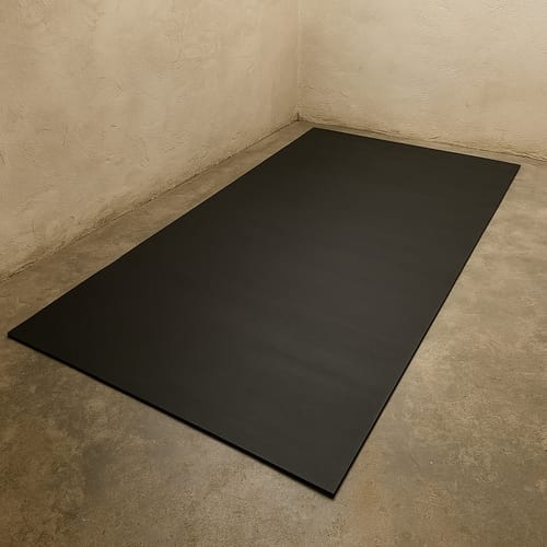 Customer photo review of 6mm Rubber Sheet Matting Durable, Slip-Resistant, Easy to Clean for Commercial & Industrial Use Versatile Flooring Solution - Linear Metre