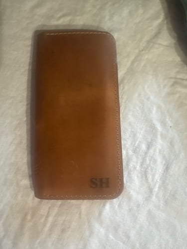 Customer photo review of The Houstonian Long Wallet