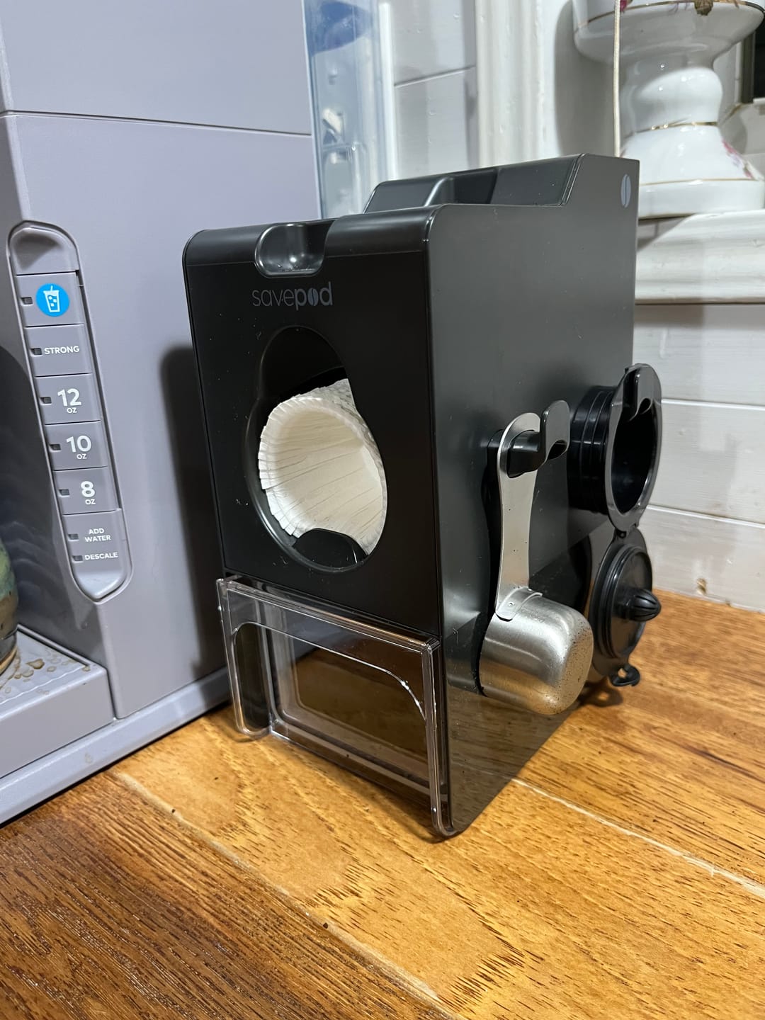 Customer photo review of Savepod® Disposable Coffee Filters - 100% Compostable